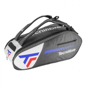 Tecnifibre กระเป๋าเทนนิส Team Icon 9R 2021 Tennis Bag | Grey/White/Blue/Red ( 40ICON9R21 )