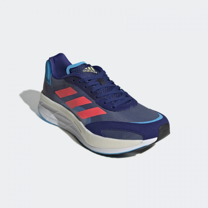 adidas รองเท้าวิ่งผู้ชาย Adizero Boston 10 | Legacy Indigo/Turbo/Sky Rush ( GY0926 ) - Image 2