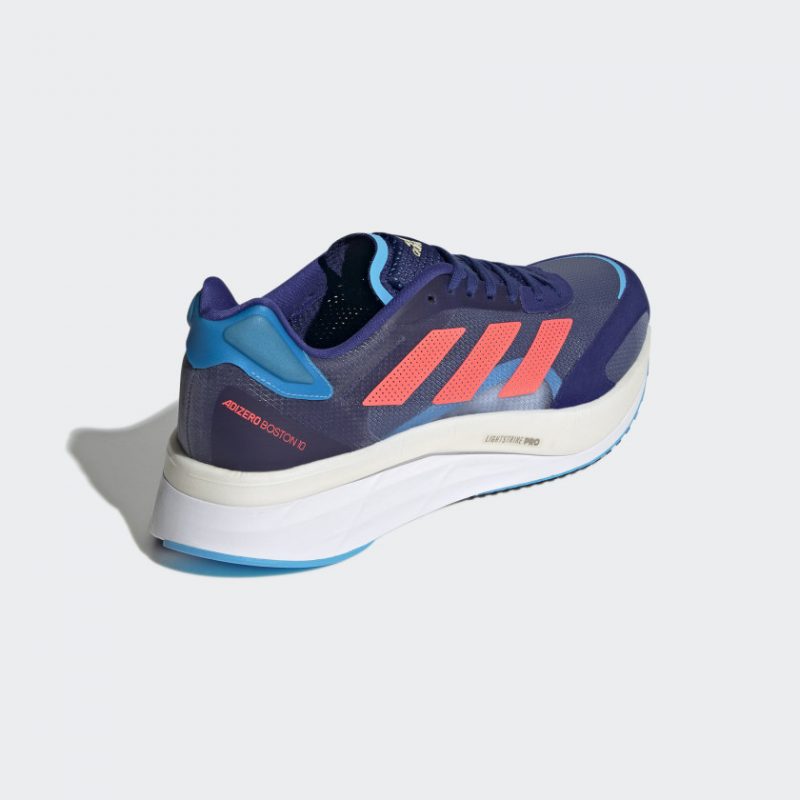adidas รองเท้าวิ่งผู้ชาย Adizero Boston 10 | Legacy Indigo/Turbo/Sky Rush ( GY0926 ) - Image 3