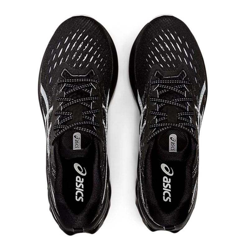 Asics รองเท้าวิ่งผู้ชาย Novablast 2 | Black/Pure Silver ( 1011B192-001 ) - Image 6