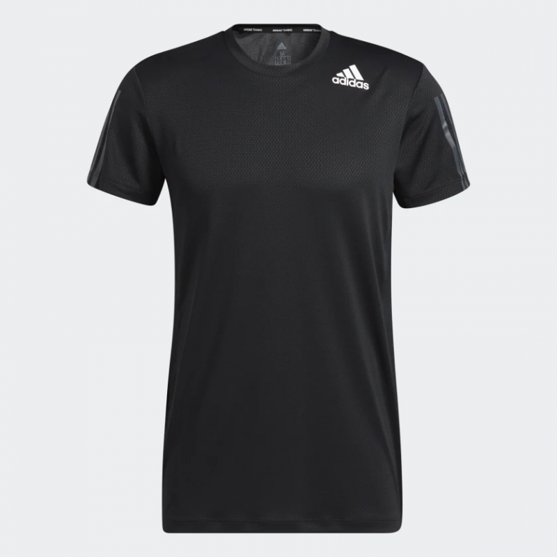 Adidas เสื้อกีฬาผู้ชาย HEAT.RDY 3-Stripes Tee | Black ( GP7653 )