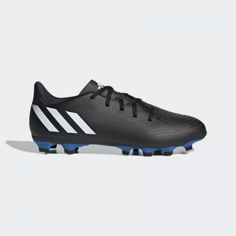 Adidas รองเท้าฟุตบอล / สตั๊ด Predator Edge.4 FG | Core Black/Cloud White/Vivid Red ( GV9876 )