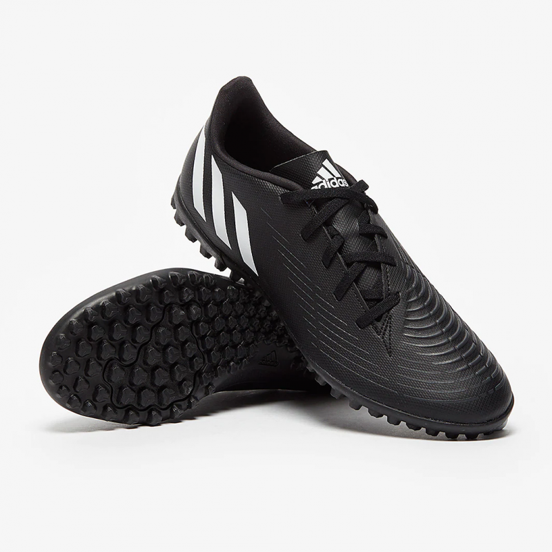 Adidas รองเท้าฟุตบอล / ร้อยปุ่ม Predator Edge.4 TF | Core Black/Cloud White/Vivid Red ( GX0010 ) - Image 9