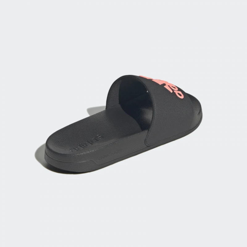 Adidas รองเท้าแตะ Adilette Shower Slides | Core Black/Acid Red/Core Black ( GZ3778 ) - Image 3