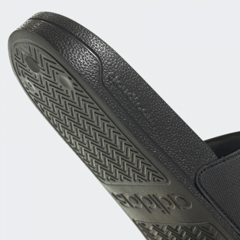 Adidas รองเท้าแตะ Adilette Shower Slides | Core Black/Acid Red/Core Black ( GZ3778 ) - Image 8