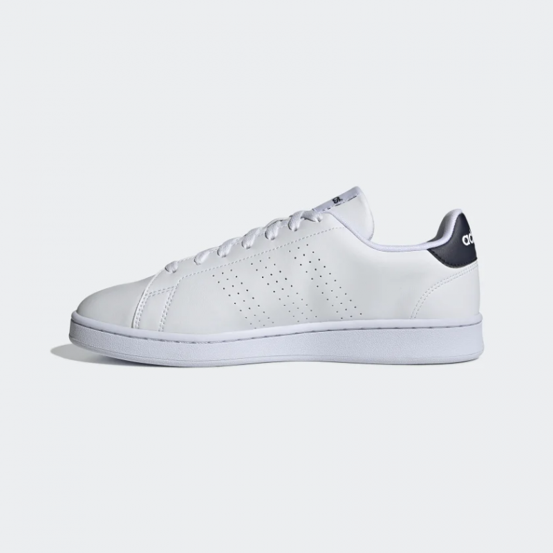 Adidas รองเท้าผ้าใบผู้ชาย Advantage | Cloud White/Cloud White/Legend Ink ( GZ5299 ) - Image 4