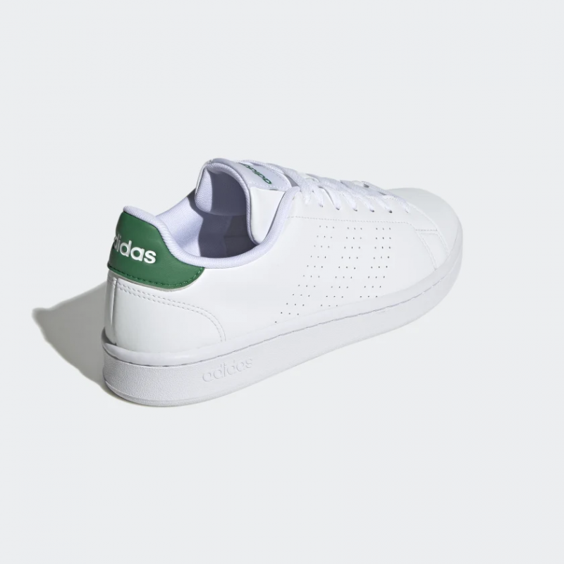 Adidas รองเท้าผ้าใบผู้ชาย Advantage | Cloud White/Cloud White/Green ( GZ5300 ) - Image 3