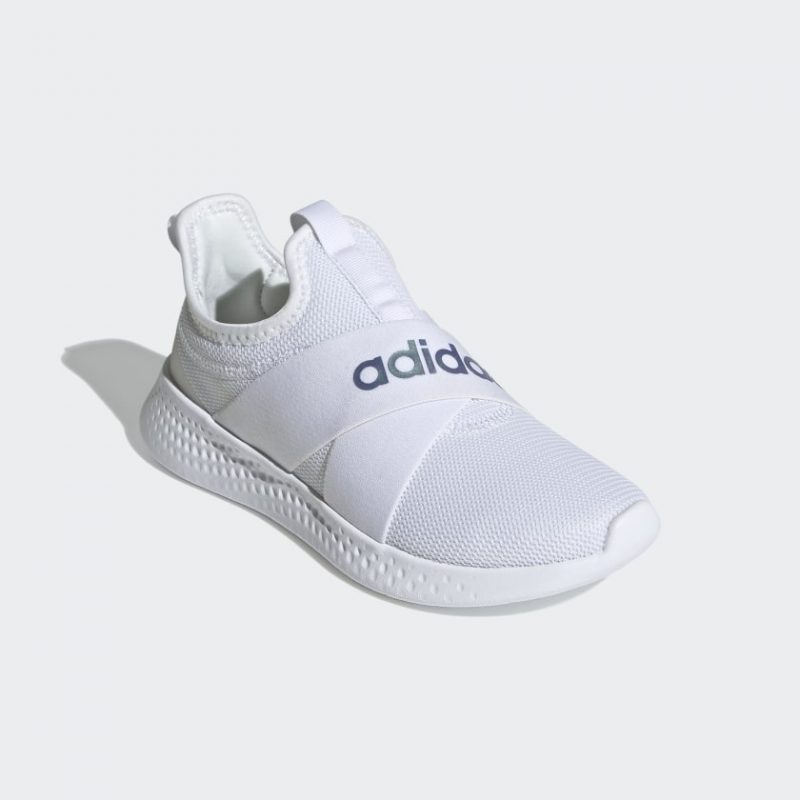 Adidas รองเท้าผ้าใบผู้หญิง Puremotion Adapt | Cloud White/Cloud White/Iridescent ( H02008 ) - Image 2