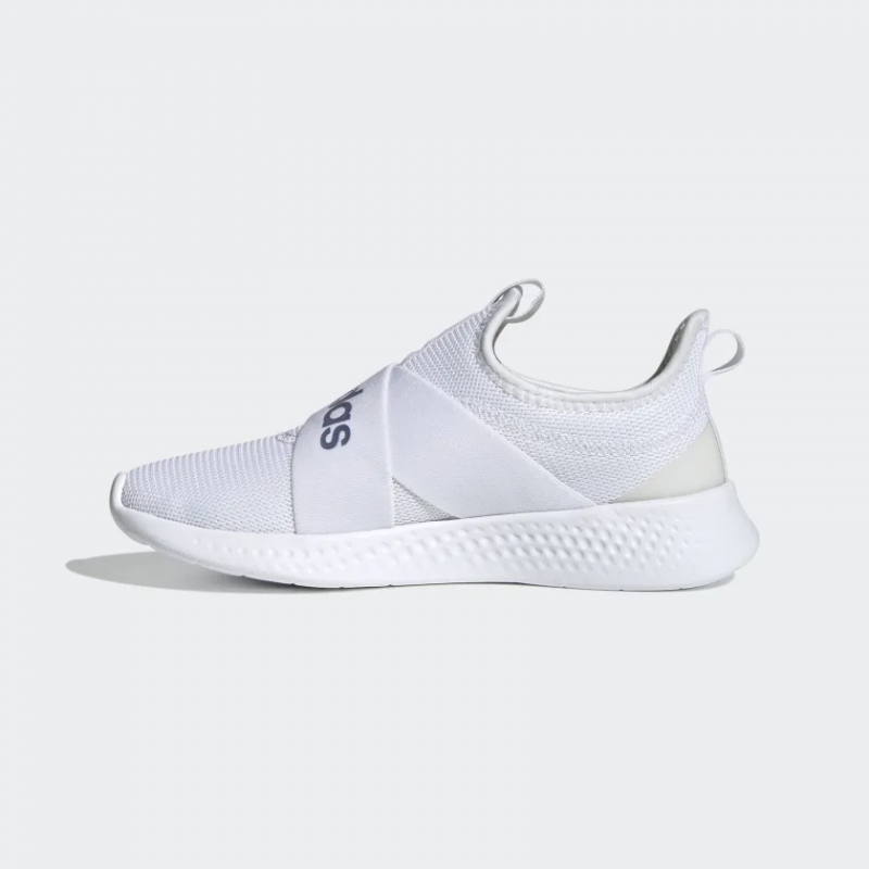 Adidas รองเท้าผ้าใบผู้หญิง Puremotion Adapt | Cloud White/Cloud White/Iridescent ( H02008 ) - Image 4