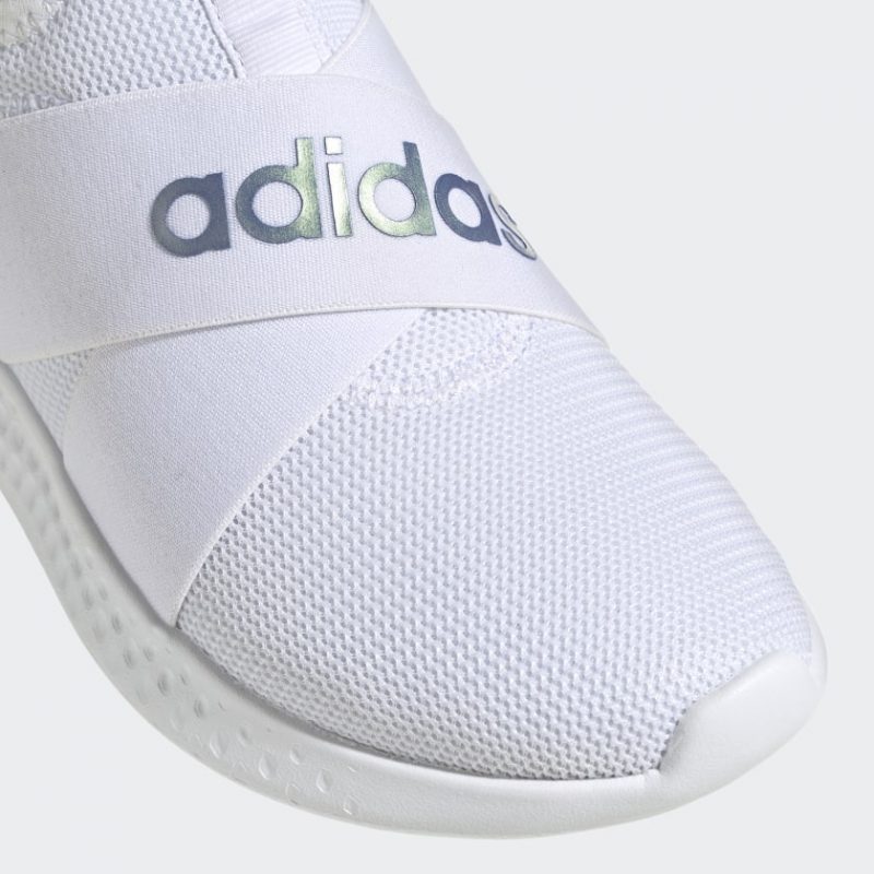 Adidas รองเท้าผ้าใบผู้หญิง Puremotion Adapt | Cloud White/Cloud White/Iridescent ( H02008 ) - Image 7