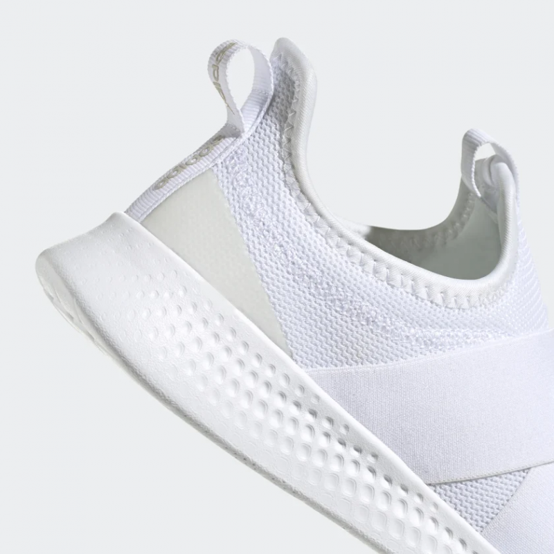 Adidas รองเท้าผ้าใบผู้หญิง Puremotion Adapt | Cloud White/Cloud White/Iridescent ( H02008 ) - Image 8