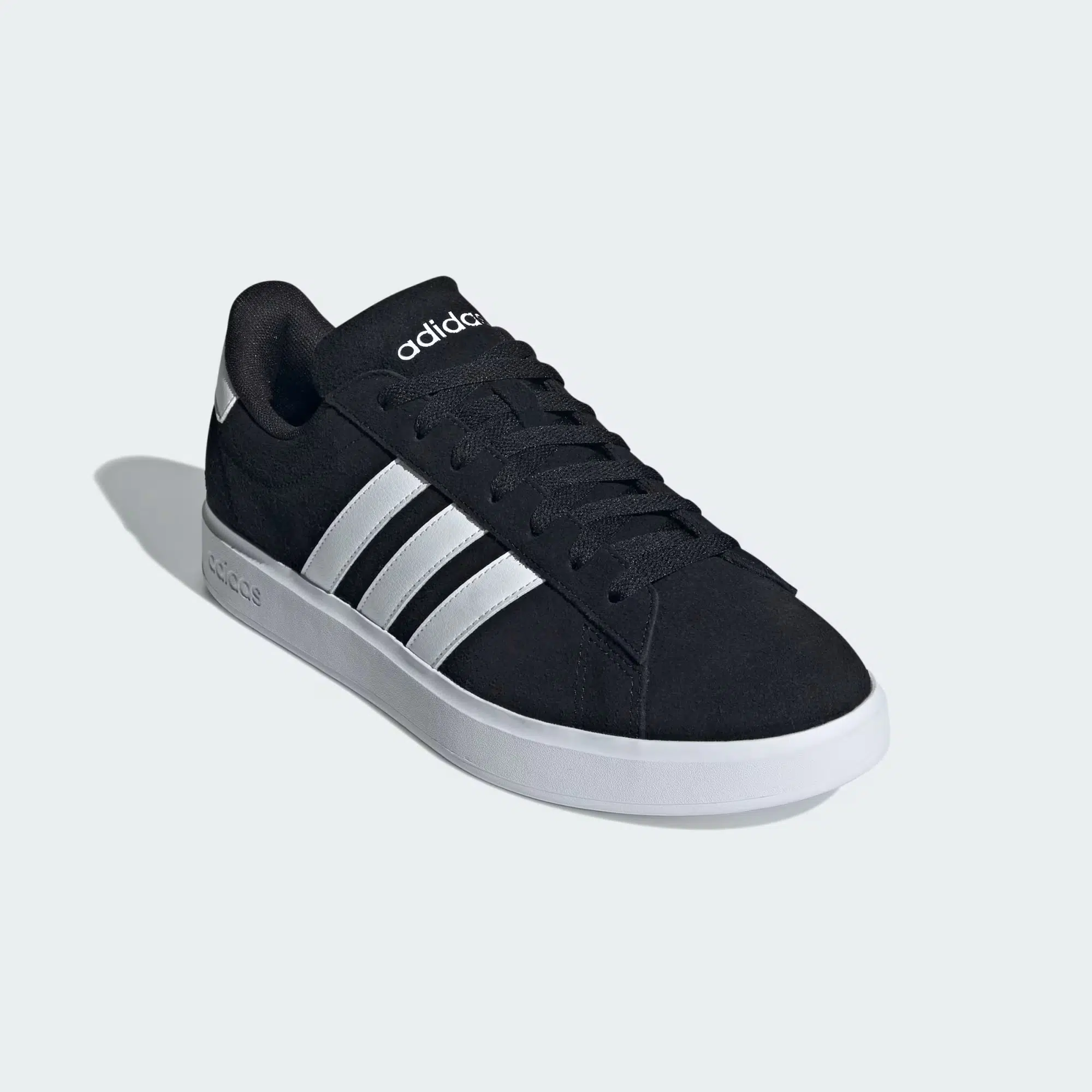 Adidas รองเท้าผ้าใบผู้ชาย Grand Court 2.0 | Core Black/Cloud White/Core Black ( ID2963 ) - Image 2