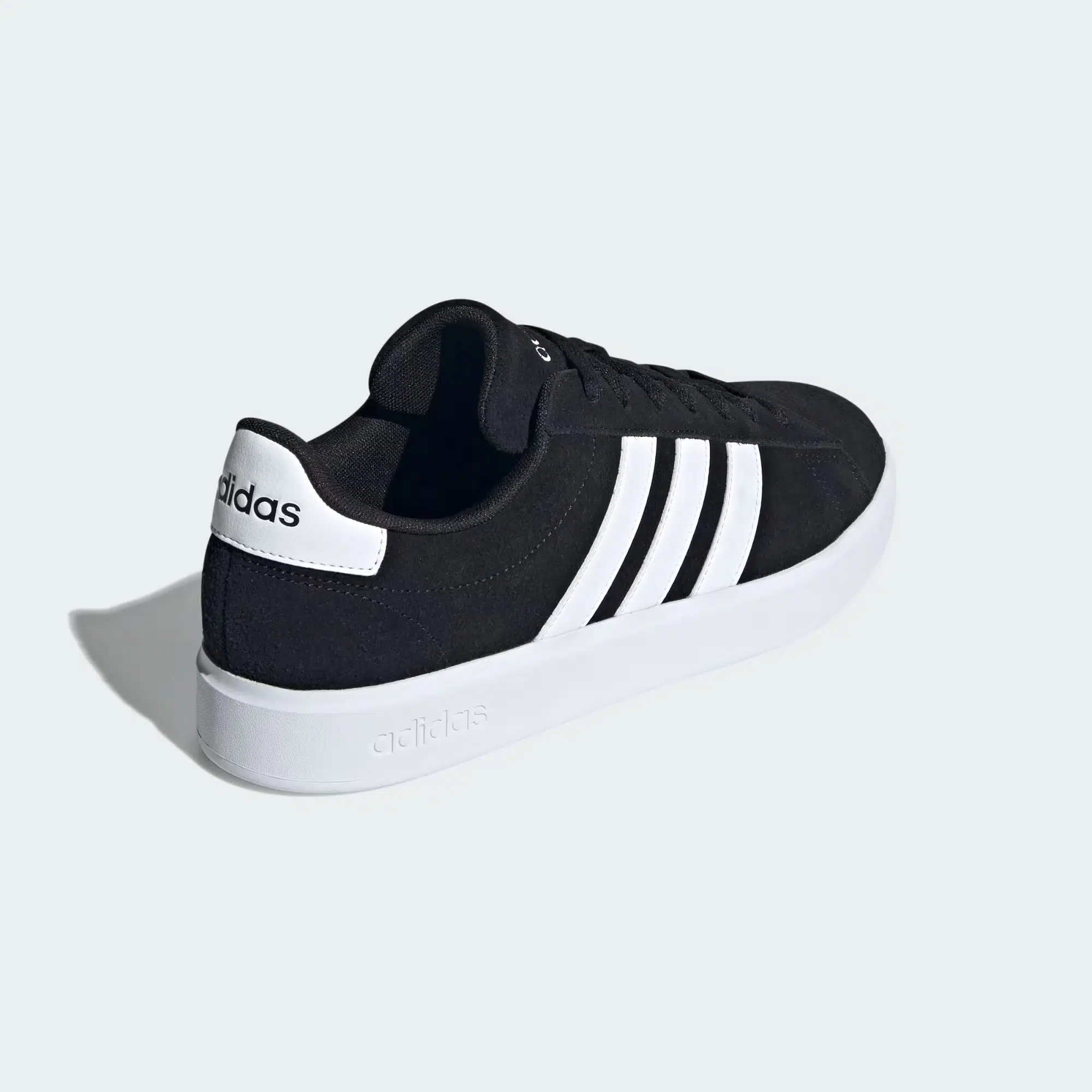 Adidas รองเท้าผ้าใบผู้ชาย Grand Court 2.0 | Core Black/Cloud White/Core Black ( ID2963 ) - Image 3