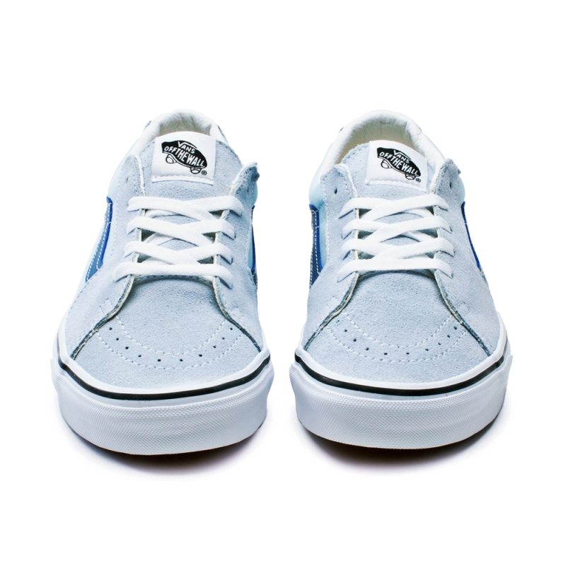 Vans รองเท้าผ้าใบ Sk8-Low Utility Pop | Delicate Blue/Navy ( VN0A4UUKB0J ) - Image 5