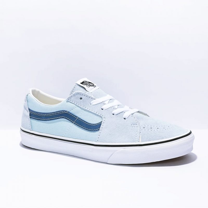 Vans รองเท้าผ้าใบ Sk8-Low Utility Pop | Delicate Blue/Navy ( VN0A4UUKB0J ) - Image 6