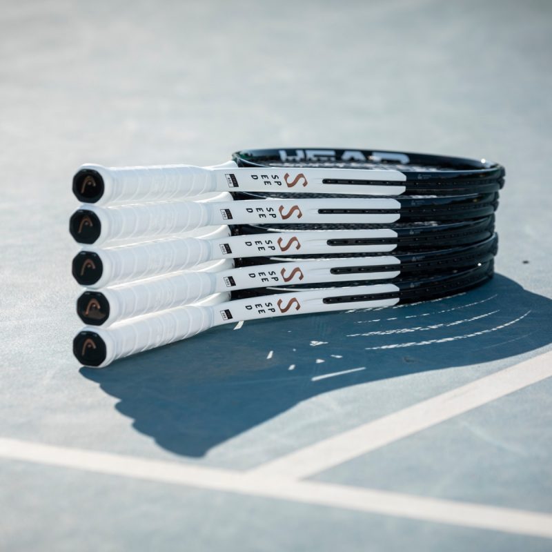 Head ไม้เทนนิส Speed Team 2022 Tennis Racket G2 4 1/4 | Black/White ( 233632 ) - Image 34