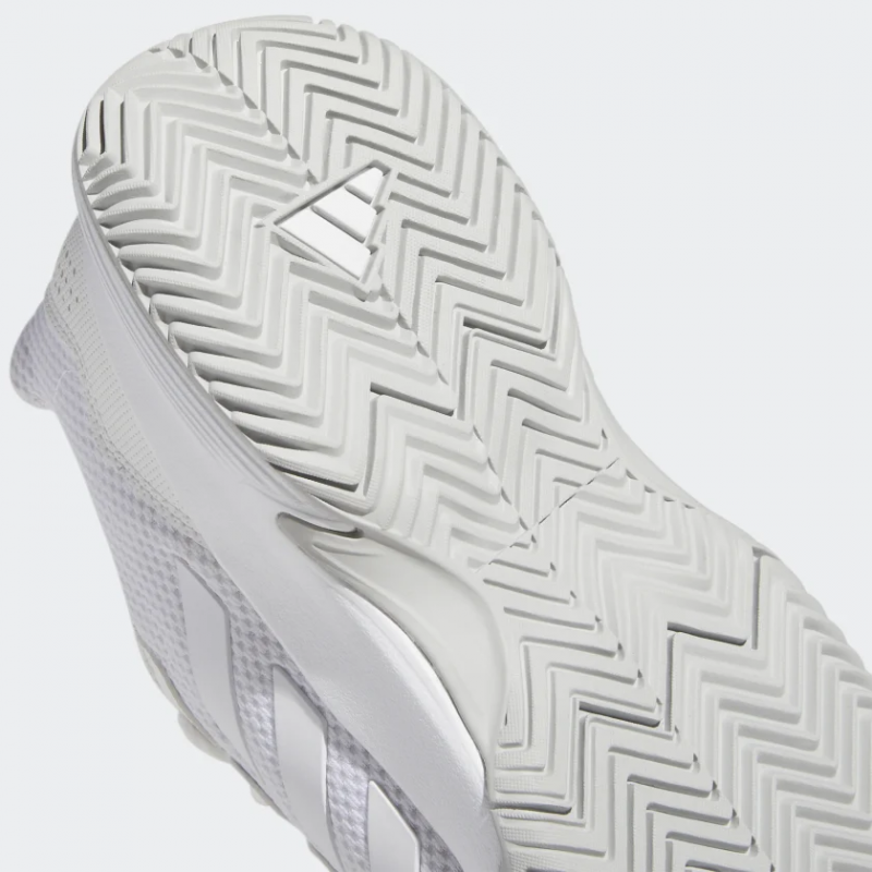 Adidas รองเท้าเทนนิสผู้หญิง GameCourt 2 | Cloud White/Cloud White/Grey Two ( GW4971 ) - Image 9