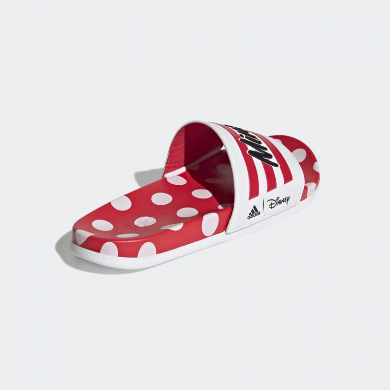 Adidas รองเท้าแตะ Adilette Comfort Minnie Mouse Slides | Cloud White/Ray Red/Core Black ( GW1060 ) - Image 3