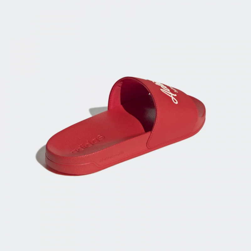Adidas รองเท้าแตะ Adilette Shower Slides | Vivid Red/Wonder White/Vivid Red ( GW8751 ) - Image 3