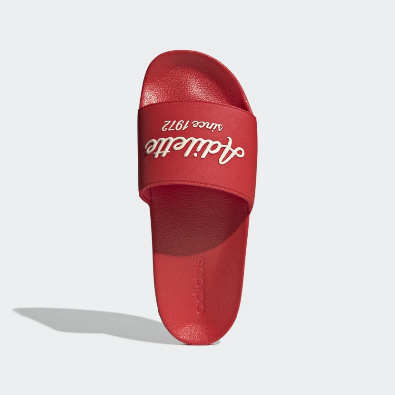 Adidas รองเท้าแตะ Adilette Shower Slides | Vivid Red/Wonder White/Vivid Red ( GW8751 ) - Image 5