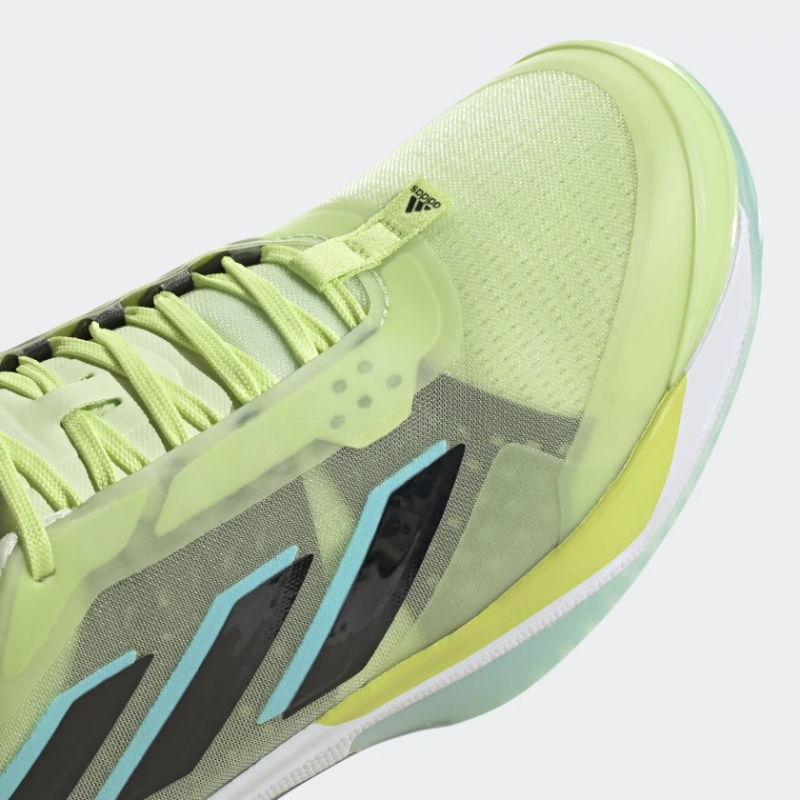 Adidas รองเท้าเทนนิสผู้หญิง Avacourt | Almost Lime/Core Black/Pulse Lime ( GZ5919 ) - Image 8
