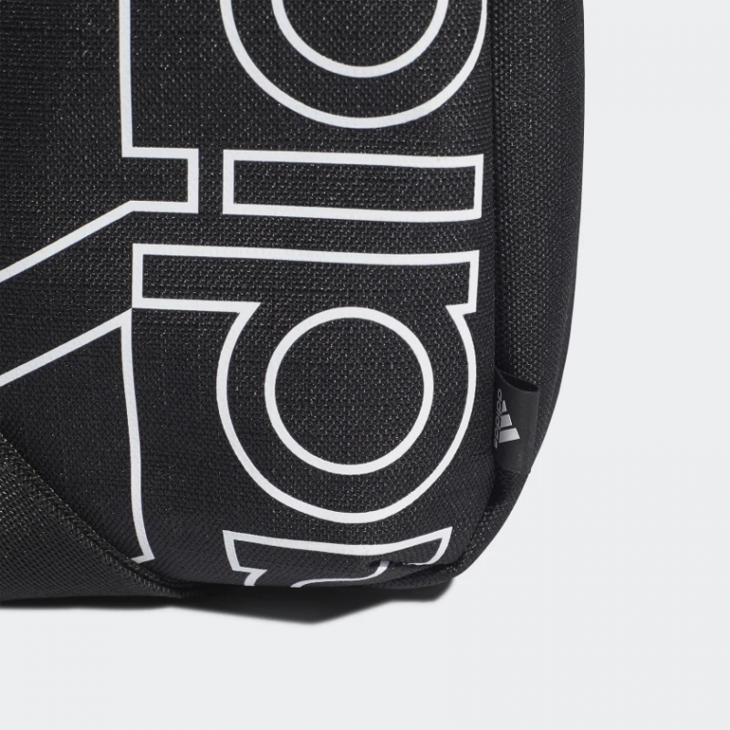 Adidas กระเป๋าสะพายข้าง Badge Of Sport Organizer Bag | Black/White/Black ( HC4766 ) - Image 6