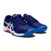 Asics รองเท้าเทนนิสเด็ก Gel-Resolution 8 GS | Dive Blue/White ( 1044A018-405 ) - Image 2