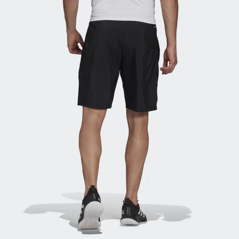 Adidas กางเกงเทนนิสผู้ชาย Club Tennis 3-Stripes Shorts | Black/White ( GL5411 ) - Image 3