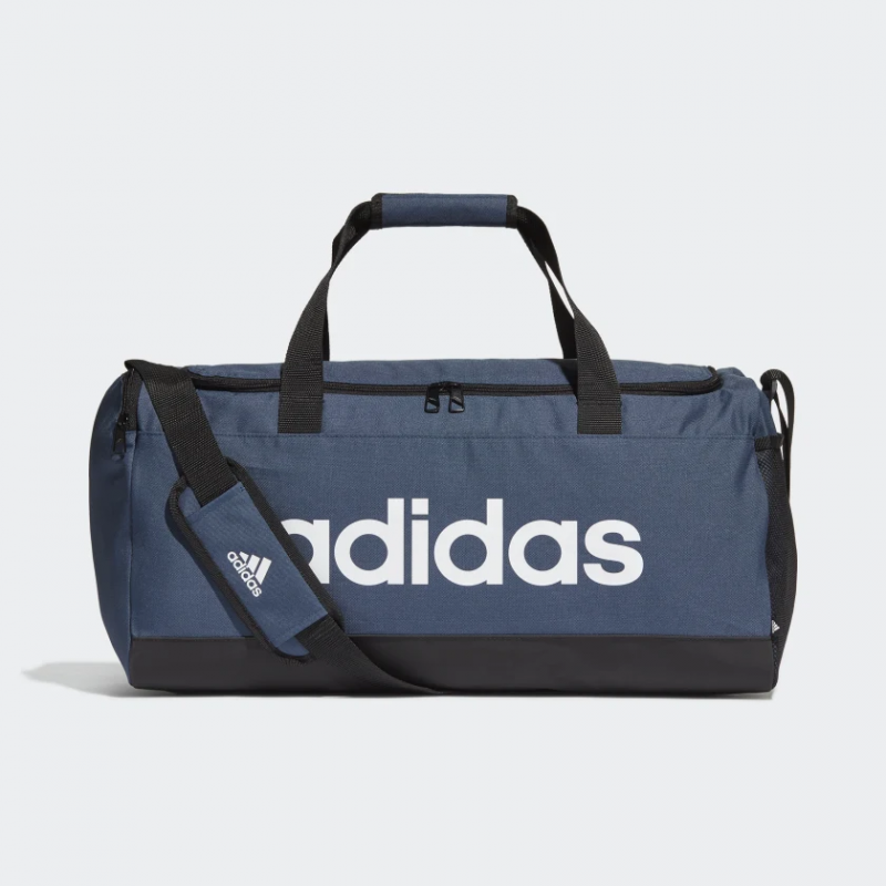 Adidas กระเป๋าเดินทาง Essentials Logo Duffel Bag Medium | Crew Navy/Black/White ( GN2039 )