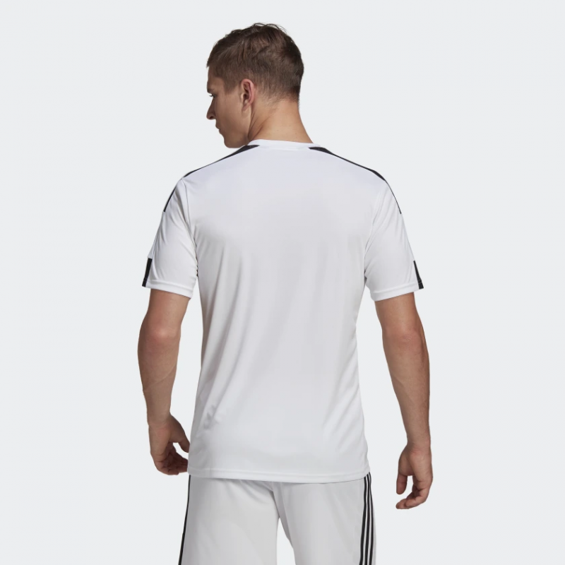 Adidas เสื้อกีฬาผู้ชาย Squadra 21 Jersey | White/Black ( GN5723 ) - Image 4