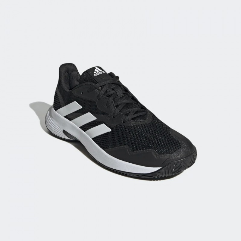 Adidas รองเท้าเทนนิสผู้ชาย Courtjam Control | Core Black/Cloud White/Core Black ( GW2554 ) - Image 2