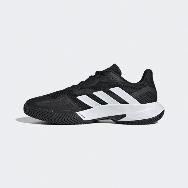 Adidas รองเท้าเทนนิสผู้ชาย Courtjam Control | Core Black/Cloud White/Core Black ( GW2554 ) - Image 4