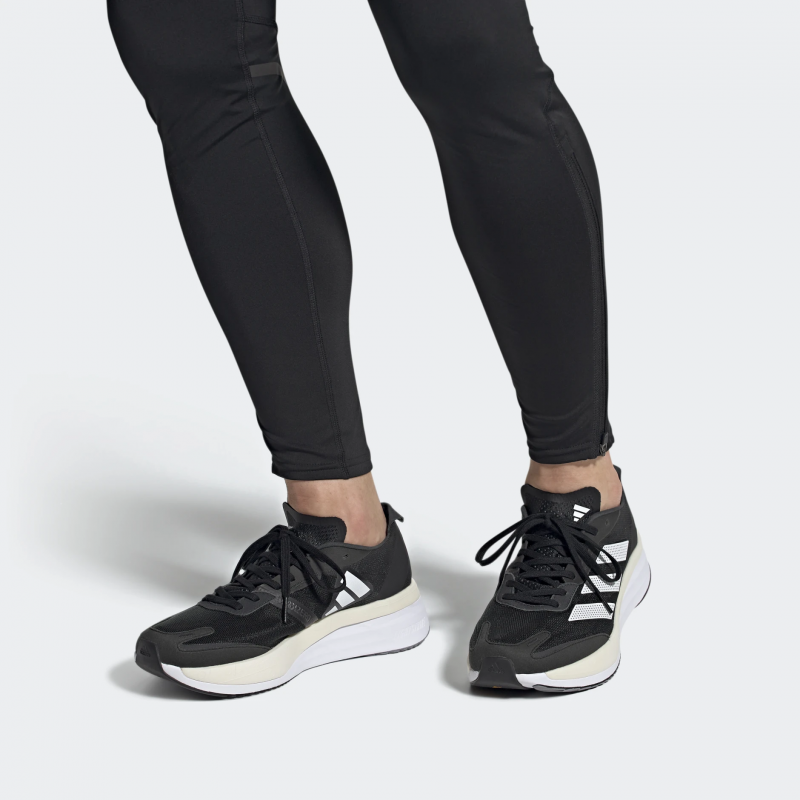 Adidas รองเท้าวิ่งผู้ชาย Adizero Boston 11 | Core Black/Cloud White/Carbon ( GX6651 ) - Image 10
