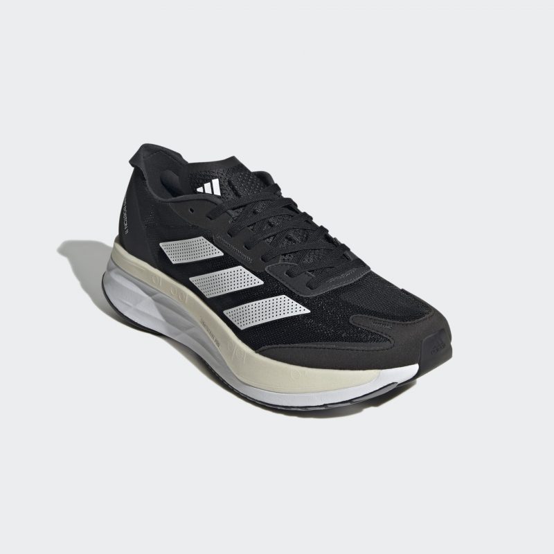 Adidas รองเท้าวิ่งผู้ชาย Adizero Boston 11 | Core Black/Cloud White/Carbon ( GX6651 ) - Image 2