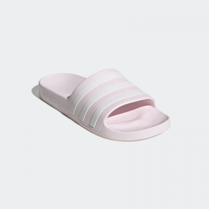 Adidas รองเท้าแตะ Adilette Aqua Slides | Almost Pink/Cloud White/Almost Pink ( GZ5878 ) - Image 2