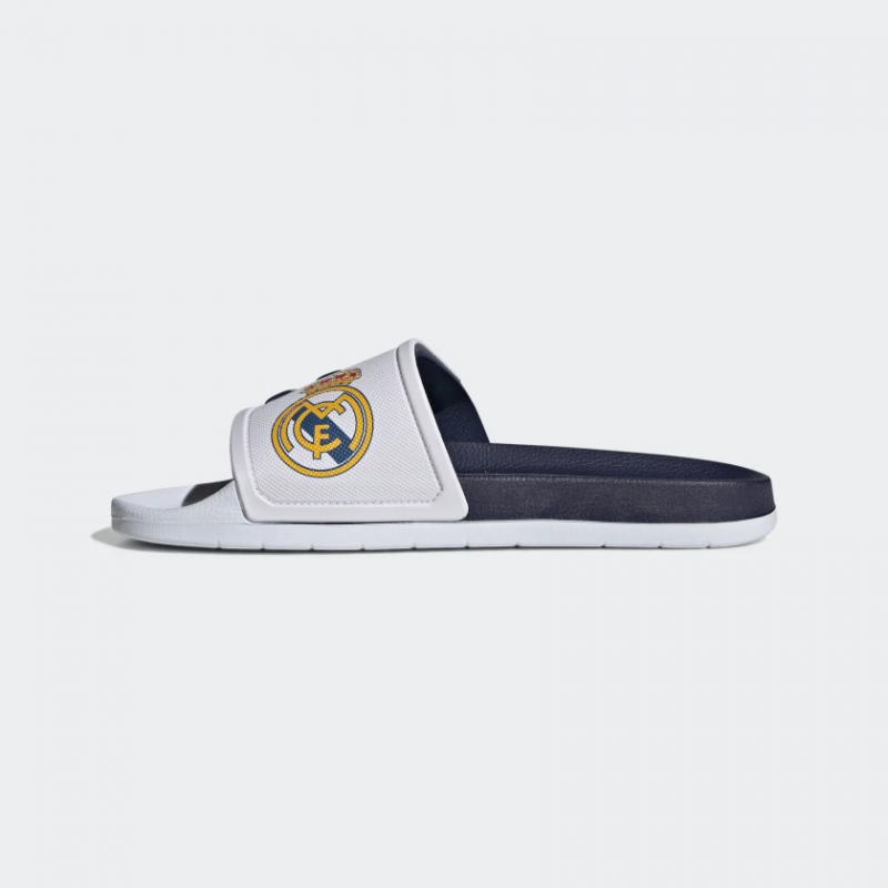 Adidas รองเท้าแตะ Adilette TND Slides Real Madrid | Cloud White/Dark Blue/Cloud White ( GZ5938 ) - Image 4