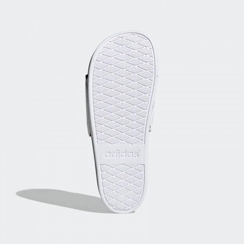 Adidas รองเท้าแตะ Adilette Comfort Slides | Core Black/Cloud White/Core Black ( H02488 ) - Image 6