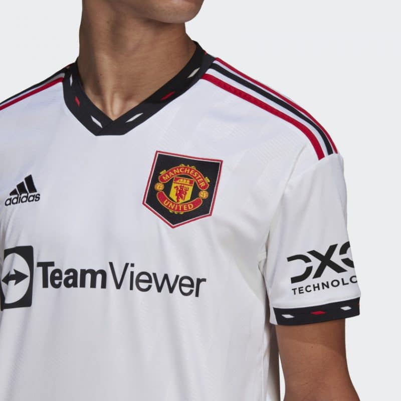 Adidas เสื้อฟุตบอล Manchester United 22/23 Away Jersey | White ( H13880 ) - Image 7