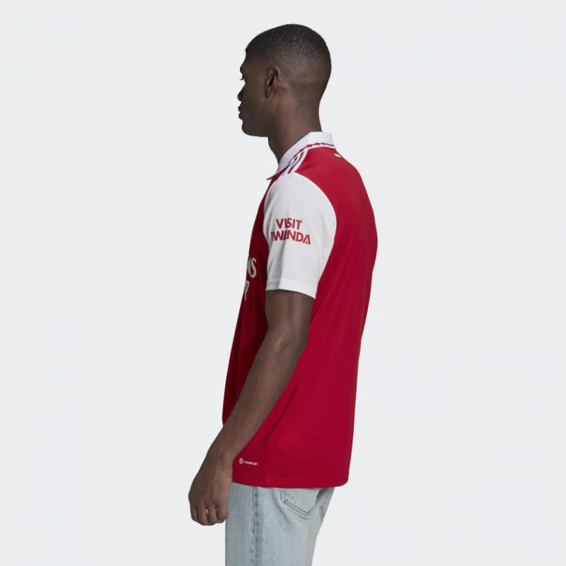 Adidas เสื้อฟุตบอล Arsenal 22/23 Home Jersey | Scarlet/White ( H35903 ) - Image 4