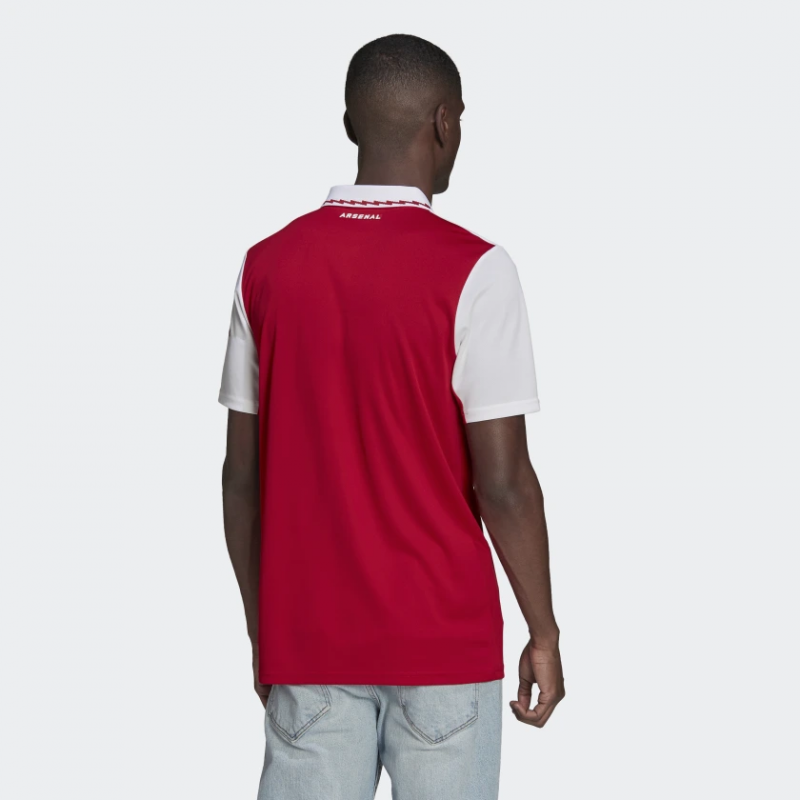 Adidas เสื้อฟุตบอล Arsenal 22/23 Home Jersey | Scarlet/White ( H35903 ) - Image 5