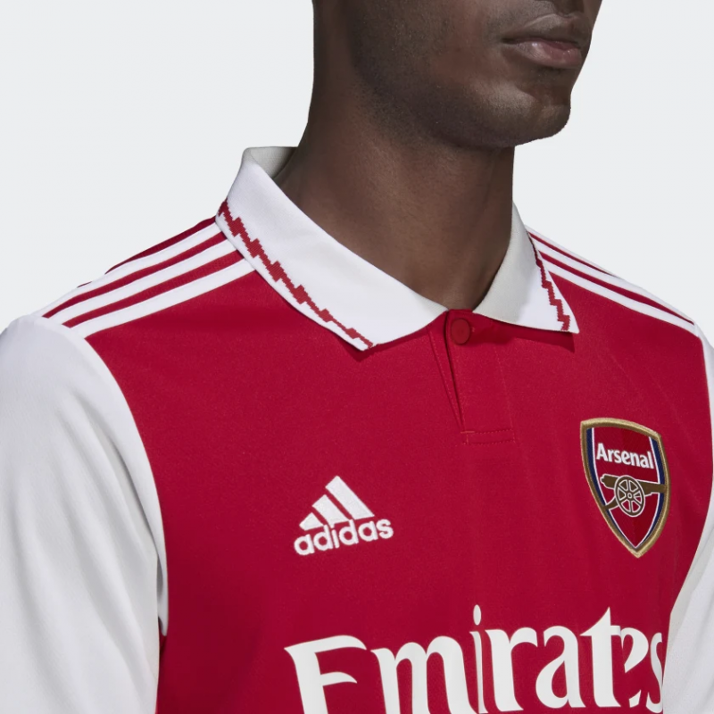 Adidas เสื้อฟุตบอล Arsenal 22/23 Home Jersey | Scarlet/White ( H35903 ) - Image 7