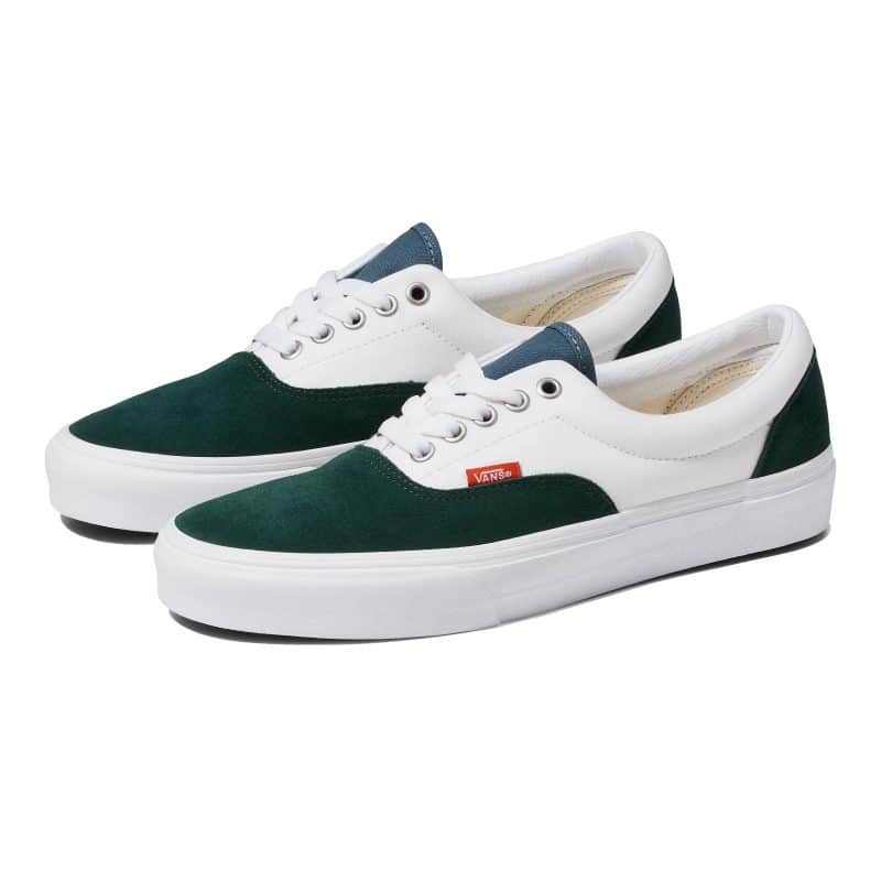 Vans รองเท้าผ้าใบ Era Varsity Canvas | Green/Blue ( VN0A5KX524O ) - Image 9