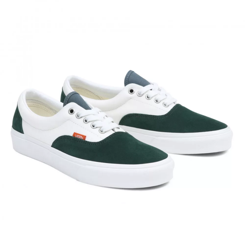 Vans รองเท้าผ้าใบ Era Varsity Canvas | Green/Blue ( VN0A5KX524O ) - Image 6