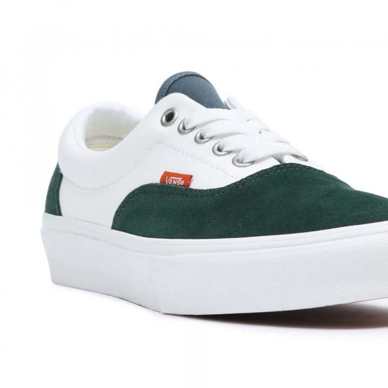 Vans รองเท้าผ้าใบ Era Varsity Canvas | Green/Blue ( VN0A5KX524O ) - Image 8