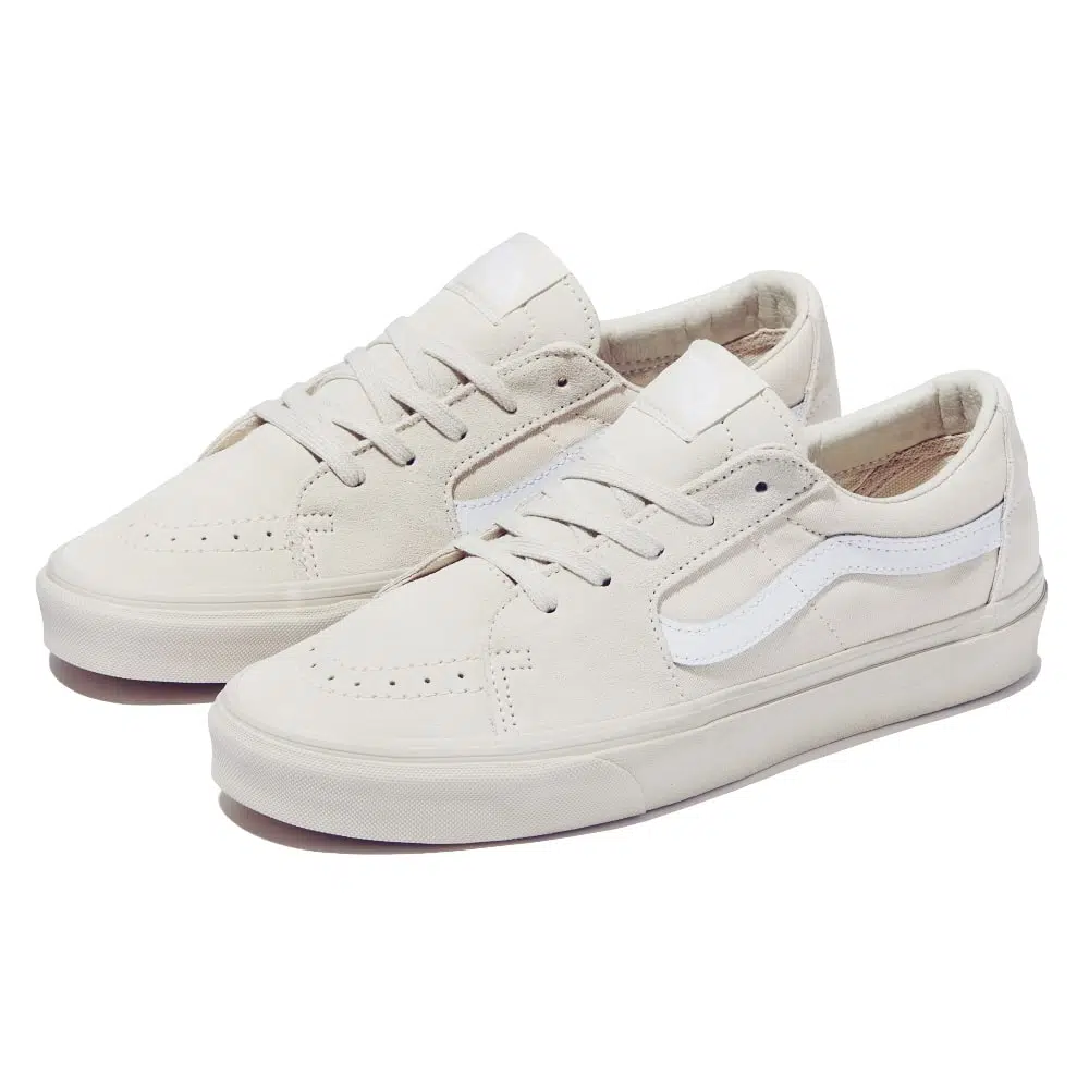 Vans รองเท้าผ้าใบ Sk8-Low Contrast | Bone White ( VN0A5KXDBWQ ) - Image 8