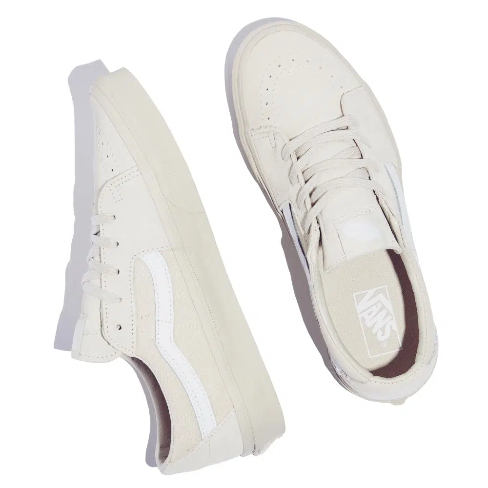 Vans รองเท้าผ้าใบ Sk8-Low Contrast | Bone White ( VN0A5KXDBWQ ) - Image 9