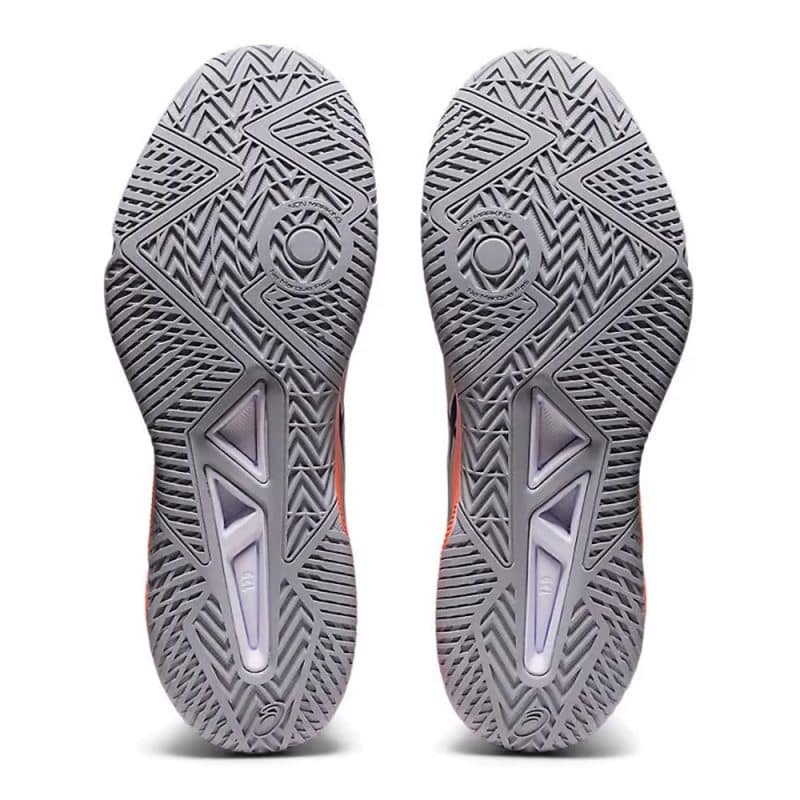 Asics รองเท้าวอลเลย์บอลผู้ชาย Gel-Tactic | Glacier Grey/Sunrise Red ( 1071A072-960 ) - Image 7