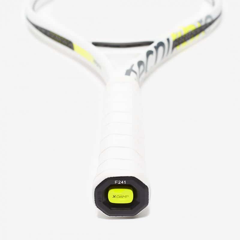 Tecnifibre ไม้เทนนิส TF-X1 275 Tennis Racket Grip 2 | White/Yellow/Black ( 14TFX27522 ) - Image 18