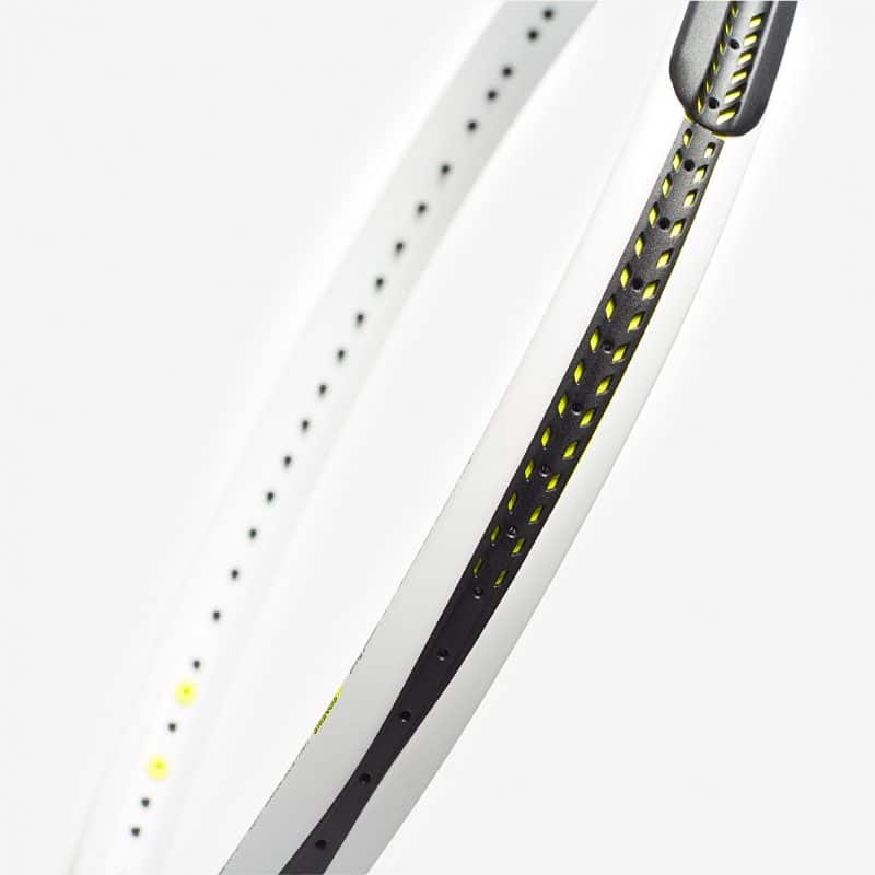 Tecnifibre ไม้เทนนิส TF-X1 275 Tennis Racket Grip 2 | White/Yellow/Black ( 14TFX27522 ) - Image 19