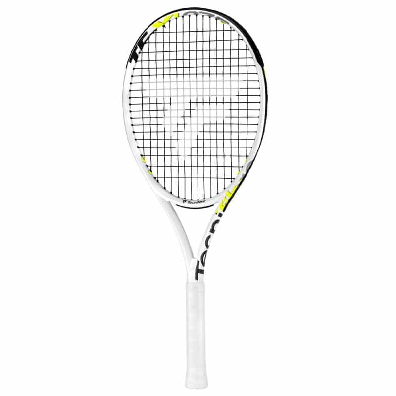 Tecnifibre ไม้เทนนิส TF-X1 275 Tennis Racket Grip 2 | White/Yellow/Black ( 14TFX27522 ) - Image 2